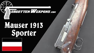 Mauser 1913 Selbstladegewehr Sporter [upl. by Arrad]