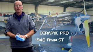 Реставрация покрытия самолета с помощью Ceramic Pro Strong и Ceramic Pro 9H [upl. by Nanoc679]