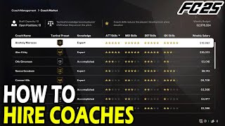 How to Hire Coaches in EA FC 25 [upl. by Tannen]