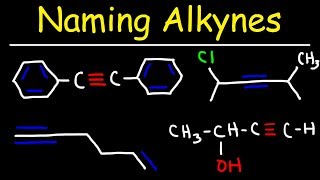 Naming Alkynes  IUPAC Nomenclature amp Common Names [upl. by Carey]