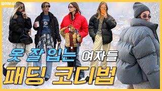 옷 잘입는 사람들 겨울 패딩 코디❄️ 이번 영상 하나로 완전 정복 [upl. by Redvers]