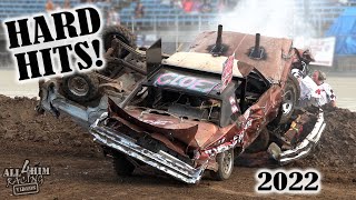 Demolition Derby HARD HITS 2022 [upl. by Htiaf]