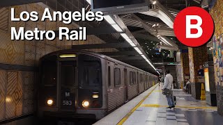 LA Metro Rail B Line at HollywoodWestern and Universal City [upl. by Chura]