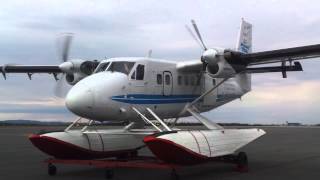 Air Labrador CGNQY Twin Otter Float Launch 2015 [upl. by Prendergast]