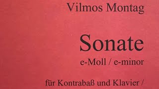 Vilmos Montag  Sonata モンターグ  ソナタ [upl. by Souza370]