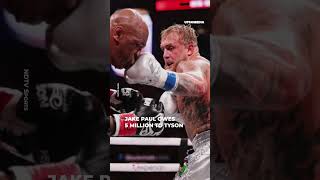 Jake Paul owes 5 million to Tyson shorts [upl. by Vanny148]