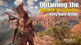 How to obtain the Tenakth Sky Climber Free Very Rare Armor  Horizon Forbidden West [upl. by Jo Ann124]