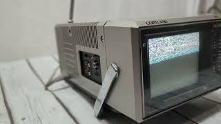 Cortland CT500 Portable TV Video Demonstration [upl. by Ahsiekrats]