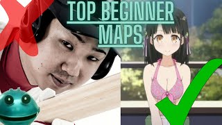 The BEST BEGINNER Maps in osu [upl. by Nnylak]