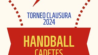 REGATAS VS TUPUNGATO CADETES TORNEO CLAUSURA2024 1TIEMPO [upl. by Nnylsaj]