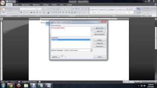 How to Correct Misspelled Words in Microsoft Word With Spell Check  Tech Niche [upl. by Timmy]