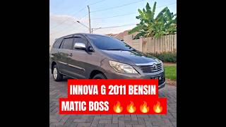 INNOVA LAGI NIH BOSS 2011 TIPE G BENSIN GASSSKAAAN [upl. by Sirej]