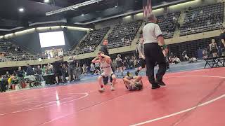 Ryley Herwig at MAWA Eastern Nationals Jr 58lbs [upl. by Enelad]