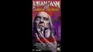 Opening To Phantasm III Lord Of The Dead 1994 VHS [upl. by Boulanger]