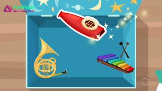 Hidden Instrument  Focus Memory amp Flexible Thinking  Pre school  Farman Academy kids [upl. by Aihsa]