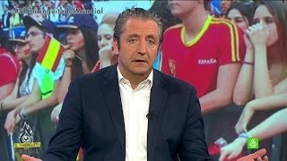 Mundial 2014  España 02 Chile  Josep Pedrerol quotMe da pena el ridículo de la selecciónquot [upl. by Popele]