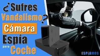 📣 CAMARA ESPIA PARA COCHE con sensor de movimiento 1080p Full HD WIFI de ESPIAMOSCOM 💪 [upl. by Leihcey]