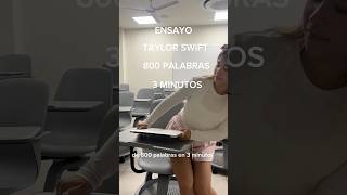 ensayo de TAYLOR en 3 MINUTOS inteligenciaartificial ai ia [upl. by Martella]