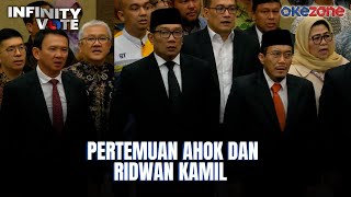 Ridwan Kamil Beber Isi Pembicaraan dengan Ahok di Acara Pelantikan DPRD Jakarta [upl. by Stoddart893]