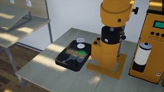 Civil Engineer  Dynamic Shear Rheometer Test Using Virtual Reality VR [upl. by Amalea575]