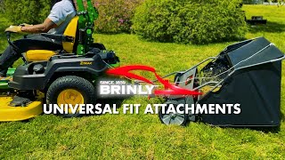 Brinly Universal Attachments for Lawn Tractor ZTR and UTVs [upl. by Kelwunn]