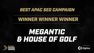 Megantic win Best APAC SEO Campaign at the Global Search Awards 2024 [upl. by Sirah]