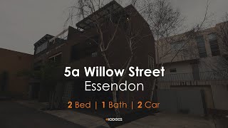 5a Willow Street Essendon  Property Walk Thru Video  Hodges South Melbourne [upl. by Airt]