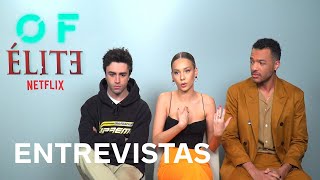 Élite temporada 3 entrevista a Itzan Escamilla Ester Expósito y Sergio Momo [upl. by Guria]