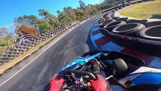 18th of July First place qualifyingSlideways Gokarting Pimpama [upl. by Leirrad]