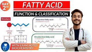 fatty acid biochemistry  essential fatty acid biochemistry  unsaturated and saturated fatty acid [upl. by Marie-Jeanne]