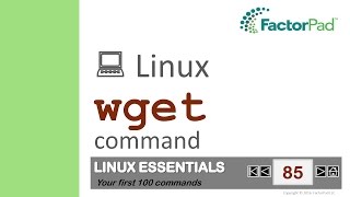 Linux wget command summary with examples [upl. by Eizzik573]