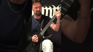 Metal guitar essentials part 1 metalriff downpicking guitarriff monsonguitars metalguitarist [upl. by Rabassa]