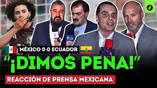 MÉXICO ELIMINADO de la COPA AMÉRICA 2024 REACCIONES de la PRENSA MEXICANA tras el PAPELÓN  Depor [upl. by Siuoleoj]