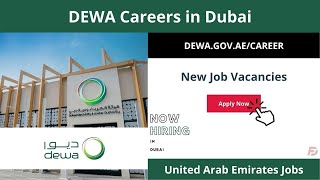 DEWA Careers in Dubai 2023 New Job Openings [upl. by Simons149]