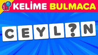 KELİME BULMACA OYUNU 💬  📚  Karışık Kelimeleri Tahmin Edebilir misin  Bul Bakalım [upl. by Annol465]