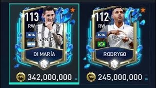 di maría vs rodrygo fifa cards [upl. by Hollister723]