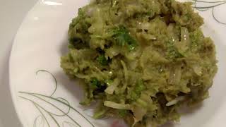 Lau ar bhortalauer khosa vortalau chilka bhortaBangladeshi bhorta recipe [upl. by Itsur]