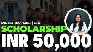 Scholarship for 1st Year Engineering MBBS and Law Students  2024  Foundation For Excellence [upl. by Ytte]