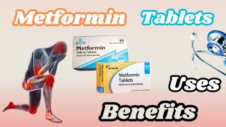 Metformin Hydrochloride 500 mg  Metformin tablet 500 mg  Metformin tablet benefits amp Side effects [upl. by Aubin]