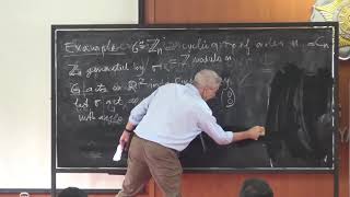 quotRepresentation Theory of Finite Groupsquot Part 18 by Prof René Schoof [upl. by Hopper520]