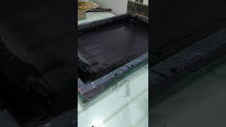 Silk Screen Printingshortvideo satisfying printing [upl. by Oinimreh]