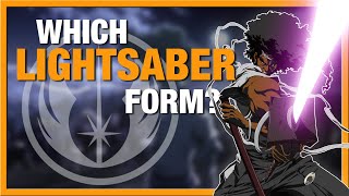 Which Lightsaber Form  Afro Samurai Afro Samurai [upl. by Jenica208]