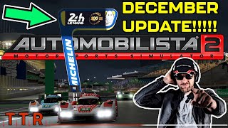 LE MANS IS COMING  Last Minute Automobilista 2 Update  December 2023 [upl. by Yoc]