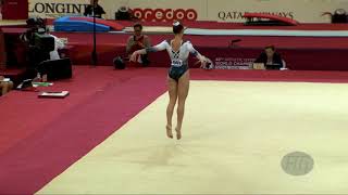 OLSEN Shallon CAN  2018 Artistic Worlds Doha QAT  Qualifications Floor Exercise [upl. by Sokram]