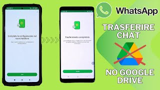 Addio Google Drive Trasferisci le tue chat WhatsApp in modo semplice [upl. by Scot]
