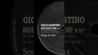 Gigi DAgostino  Noisemaker Theme Song AI rmx shorts [upl. by Dodd]