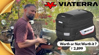 VIATERRA FLY UNIVERSAL MOTORCYCLE TANK BAG  Worth it Or not [upl. by Markman116]