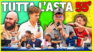 ✏️ FANTACALCIO DEGLI YOUTUBERS 202425 tutta l’ASTA in 55 MINUTI [upl. by Sommers]