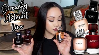 GIVENCHY LINTERDIT LINE REVIEW  GIVENCHY LINTERDIT ROUGE REVIEW MY PERFUME COLLECTION [upl. by Keligot]