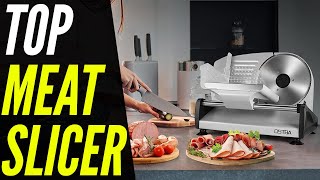 The Best Meat Slicer 2023  Get The Perfect Cuts [upl. by Nnanerak481]